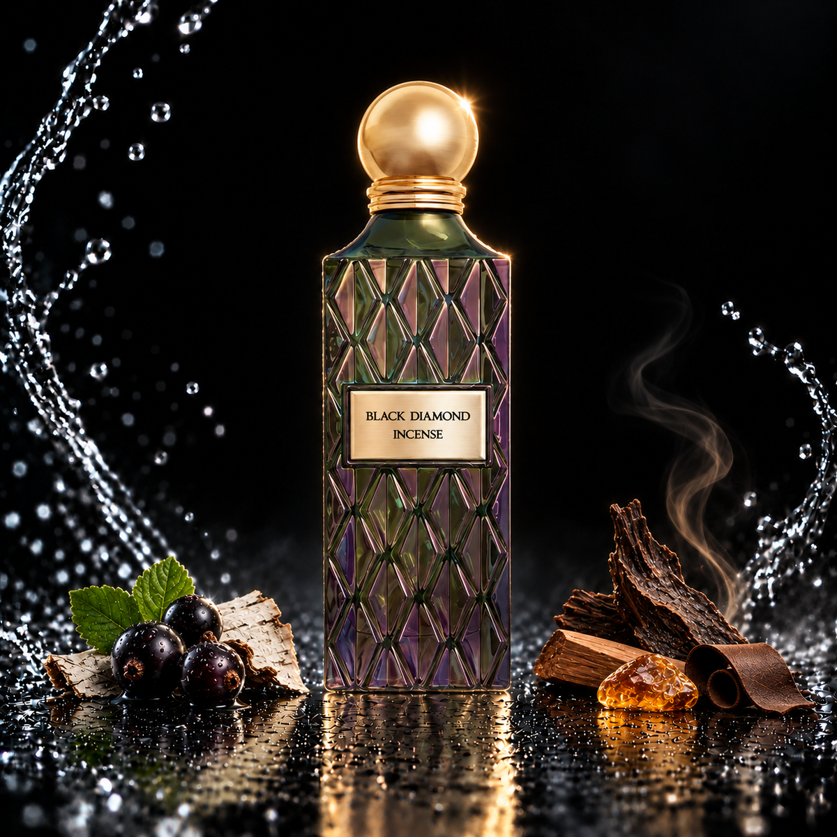 IBRAQ Black Incense Diamond EDP 150ml