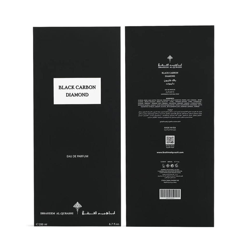 IBRAQ Black Carbon Diamond EDP 150ml