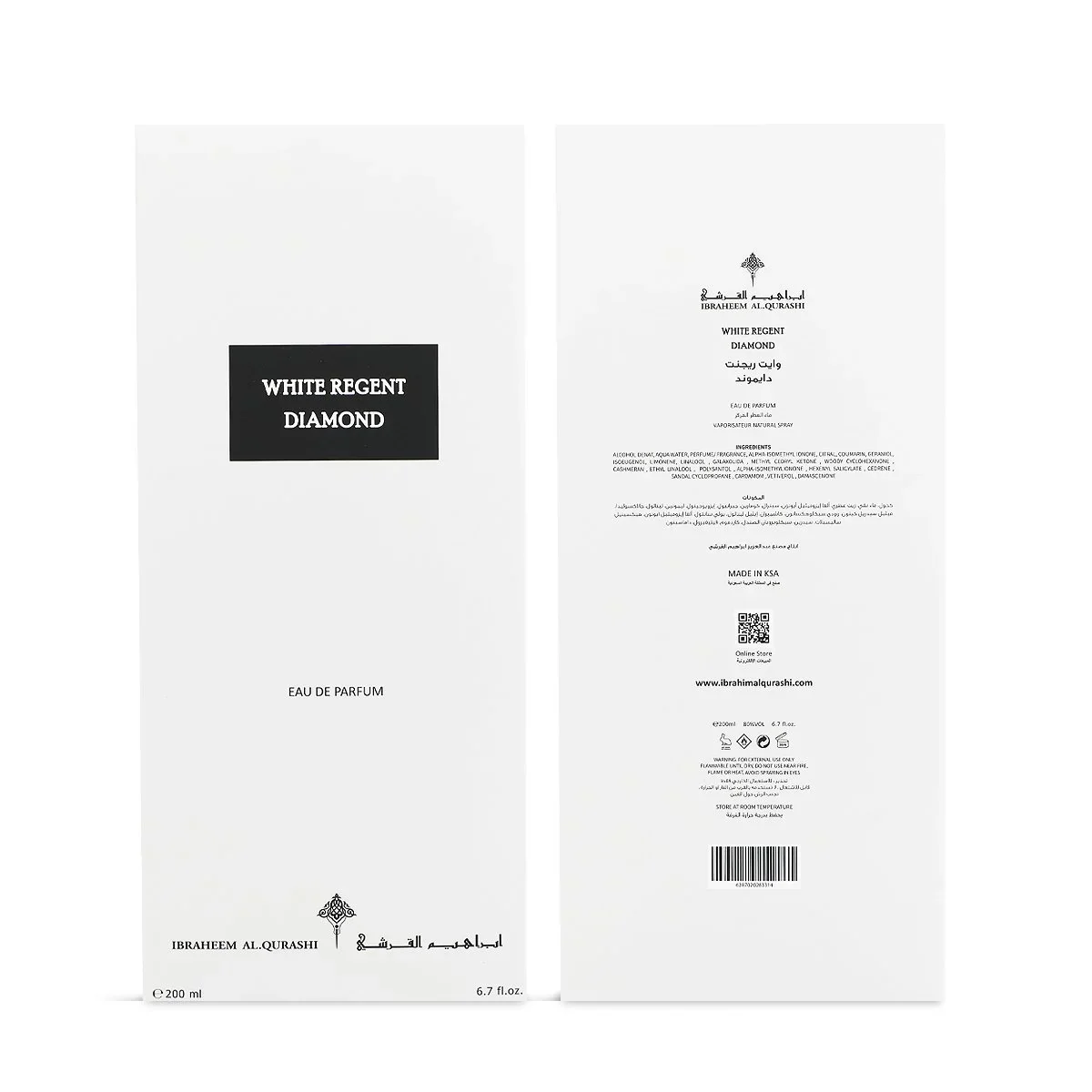 IBRAQ White Regent Diamond EDP 150ml